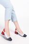 Genuine Leather Colorful Combination Classic Heeled Shoes Vdt.400 - Tommy - 42 - 2