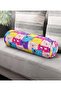 Colorful Kittens Children's Room Special Design Modern Cylinder Pillow with Inner Padding - Waist Pillow - 4