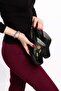 Women's Genuine Leather Orthopedic Sabo Slippers Yprk.811 - Black - 42
