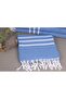 Pestemal Cobalt Blue Organic 100x180 Cm Cotton Pestemal Bulk Order Pestemal - 3