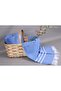 Pestemal Cobalt Blue Organic 100x180 Cm Cotton Pestemal Bulk Order Pestemal - 4