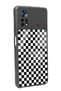 Poco X4 Pro Glossy Phone Case with Checkered Design - 2