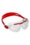 Aquasphere Vista Xp Clear Lens Red Swimming Goggles