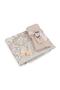 Silk Nur Taffeta Prayer Rug Mink & Pearl Prayer Beads with Roses Mink & Mink Shawl & Chanting - 2