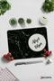 Black Marble Looking Bon Appetit Glass Cutting Board - 30cm X 40cm - 2