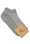 Pack of 10 Pique Knitted Booties Socks (BLACK, WHITE, GRAY, NAVY BLUE) - 5