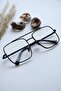 Teresa Unisex Square Rectangle Black Blue Light Protected Blue Block New Season Vintage Retro Goggles - 6