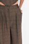 Brown Wide-Leg Woven Trousers TPRAW23PL00016 - 3