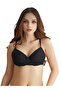 Women's Black Color Lace Padded Underwire Bra