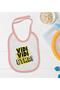 Kids Vidi Vidi Etma Designed Pink Baby Food Bib-1