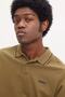 Men's Green Polo Neck Relaxed Cut T-shirt - A3121-0000