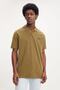 Men's Green Polo Neck Relaxed Cut T-shirt - A3121-0000 - 2