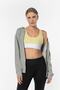 Yellow Lotus Patterned High Support Covered Sports Bra with Back Detail - 7