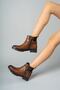 Women's Winter Comfortable Short Heel Daily Skin Short Boots - 3