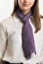 Voile Scarf (Average 38-150 Cm Narrow Size... Not a Shawl!!!! )Violet - 3