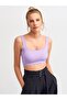 Women's Lilac 3540 Strappy Crop Top 101A03540