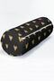 Valentine's Day Themed Special Design Modern Inner Filled - Zippered Suede Cylinder Round Pillow - 4