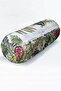 Tropical Animal & Leaf Motif Digital Printed Inner Filled - Zippered Armchair Cylinder Pillow Throw Pillow - 4