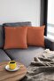 43X43Cm Cinnamon Upholstery Double Sided Premium Fabric Thai Feather - Krl020