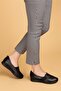 Women's Genuine Leather Anatomical Soft Sole Casual Shoes Pyt.1205 - Black - 38 - 3