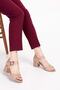 Women's Genuine Leather Heeled Shoes Şhn.1937 - Mink - 41 - 3