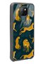 General Mobile Gm 20 Leaf Leopard Design Glossy Phone Case - 2