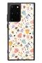 Samsung S20 Plus White Glossy Phone Case with Bindan Design