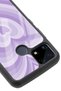 Oppo Realme C25 Lilac Heart Design Glossy Phone Case - 3