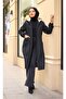 Women's Hooded Bondit Fur Coat - 2