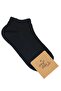 Pack of 10 Pique Knitted Booties Socks (BLACK, WHITE, GRAY, NAVY BLUE) - 8
