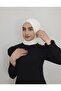 وشاح متوافق مع شال البحر وحمام السباحة باللون الأبيض