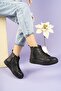 5074 Women's Skin Genuine Leather Boots - 2