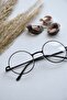 Rachel Unisex Oval Round Black New Season Harry Potter Glasses with Glass Replacement Optical Frame Eyeglasses - 2