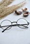 Rachel Unisex Oval Round Black New Season Harry Potter Glasses with Glass Replacement Optical Frame Eyeglasses - 7