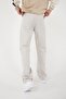 Men's Wide Leg Baggy Jeans Lycra Free Beige Regular Waist Jeans - 8