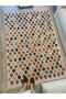 Cotton Multicolored Patterned Rug 504 - 5