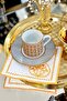 Mosaic Orange Cocktail Napkin 2 pcs - 3