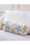 Colorful Starfish Digital Printed Decorative Inner Filled Zippered Cylinder Round Pillow Throw Pillow