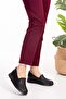 Genuine Leather Orthopedic Sole Classic Shoes Ndr.3601 - Black - 38 - 2