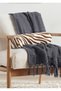 Soft Colored Zebra Patterned Digital Printed Inner Filled - Zippered Suede Cylinder Circle Pillow Throw Pillow - 5
