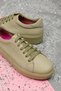 Genuine Leather Anatomical Sole Sports Shoes Ell.6839 - Green - 38 - 5