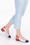 Genuine Leather Colorful Combination Classic Heeled Shoes Vdt.400 - Tommy - 42 - 4