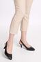 Women's Genuine Leather Medium Heel Stiletto Vdt.230 - Black - 40