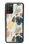 Samsung A-02S Glossy Phone Case with Retro Leaf Design
