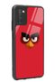 Glossy Phone Case for Samsung A-03S Red Design - 2