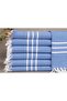 Pestemal Cobalt Blue Organic 100x180 Cm Cotton Pestemal Bulk Order Pestemal