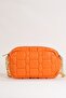 Women's Chain Quilted Mini Crossbody Bag Orange 3050 - 4