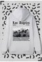 Los Angeles City Printed White Hooded Sweatshirt