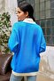 Vega Pocket Knitted Cardigan - Blue - 4