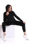 Velvet Tracksuit Set Hooded French Velvet Soft - 6